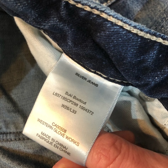 Silver Suki Bootcut Jeans - Picture 4 of 6